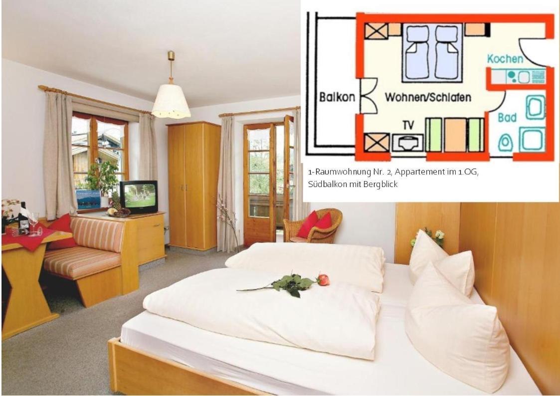Gaestehaus Hanna Teifel Reit im Winkl Bagian luar foto